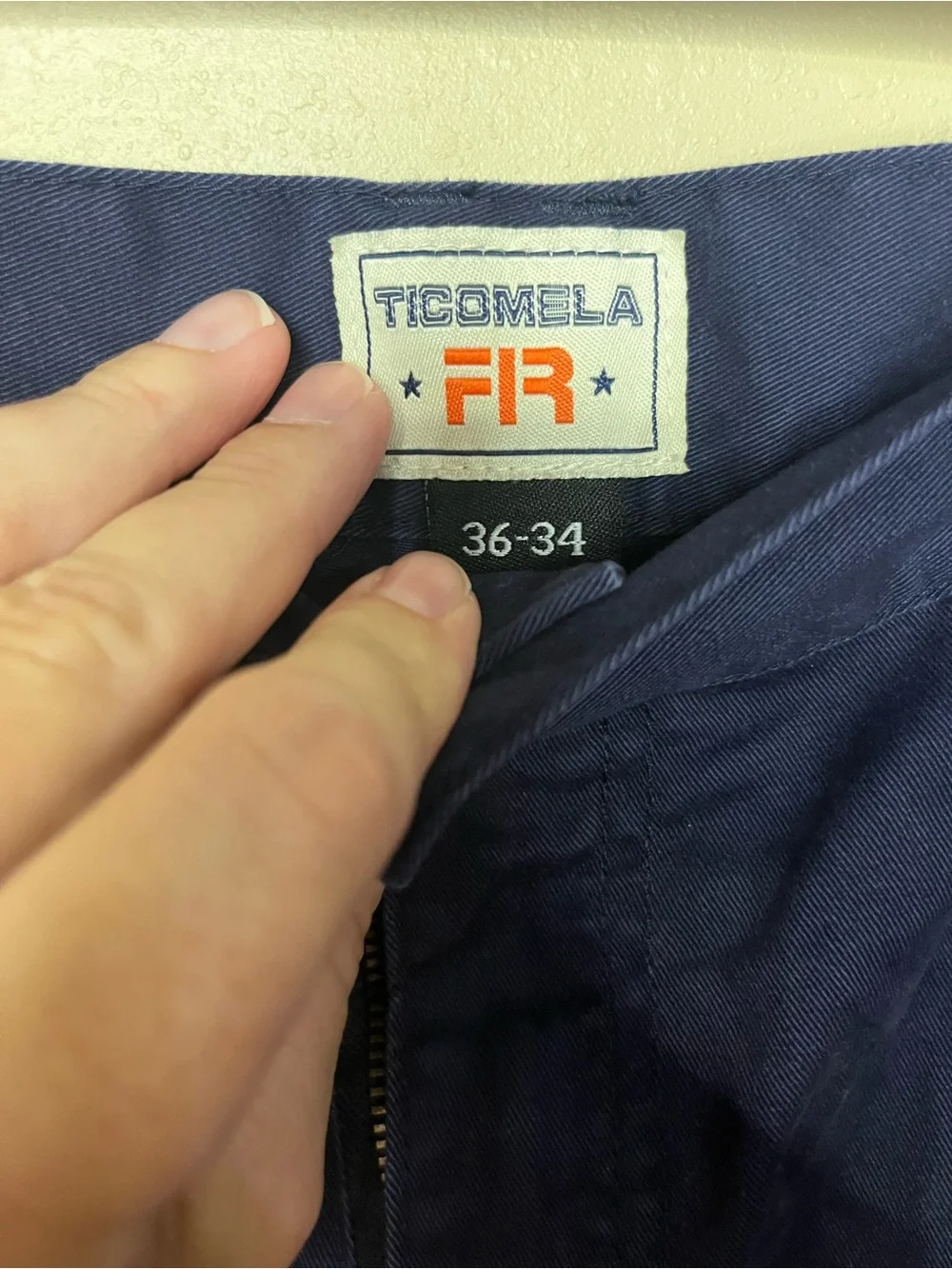 Ticomela FR Navy Utility Cargo Pants